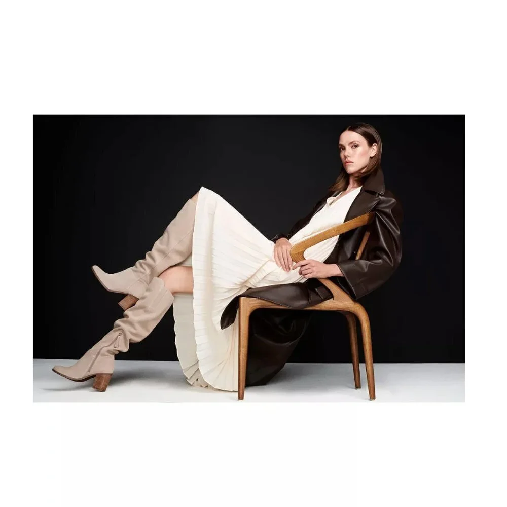 NATURALIZER Kyrie Water-Resistant Over-the-Knee Boots (WIDE)